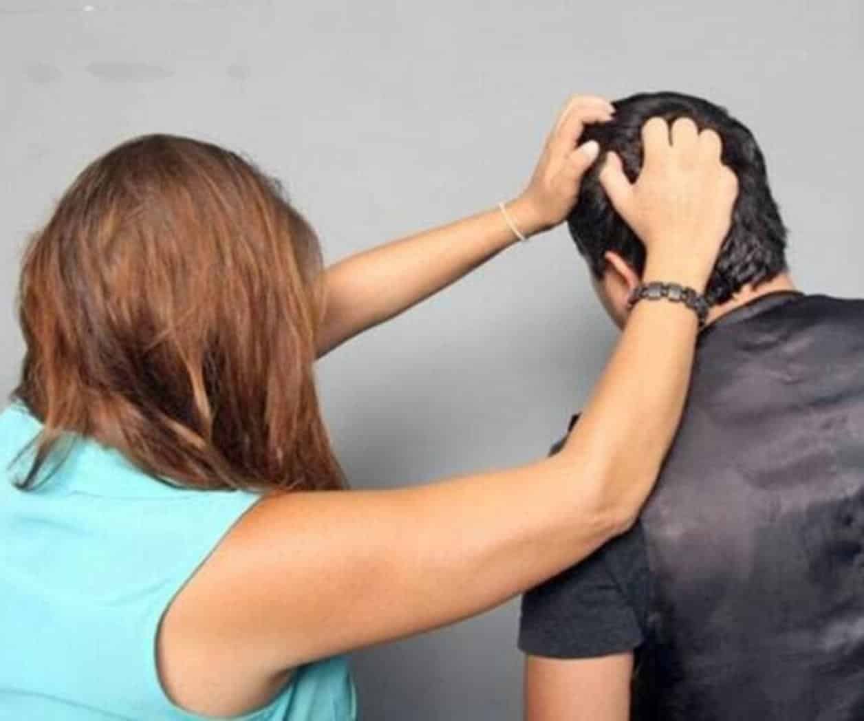 Maltratan mujeres a hombres
