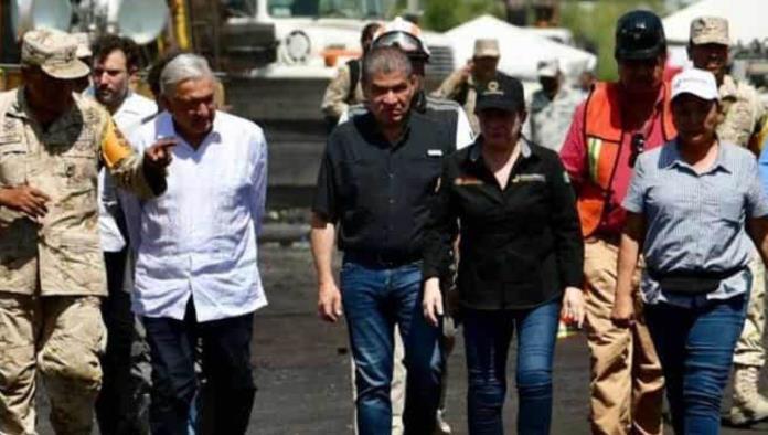 Revisan AMLO y MARS acciones del rescate
