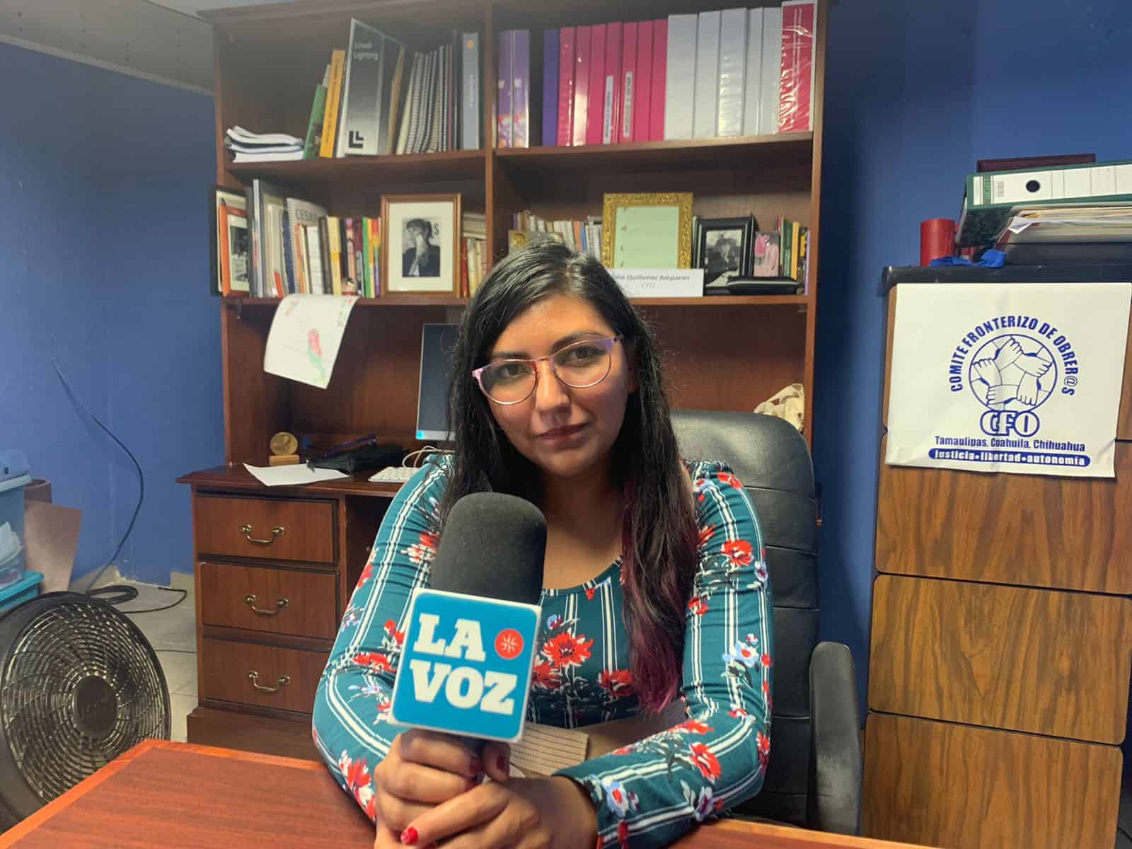 La coordinadora de Género en el Comité Fronterizo de Obreras, Fabiola Ramírez Ortiz, indicó que los empleados de la empresa continúan con por la libre sindicalización.