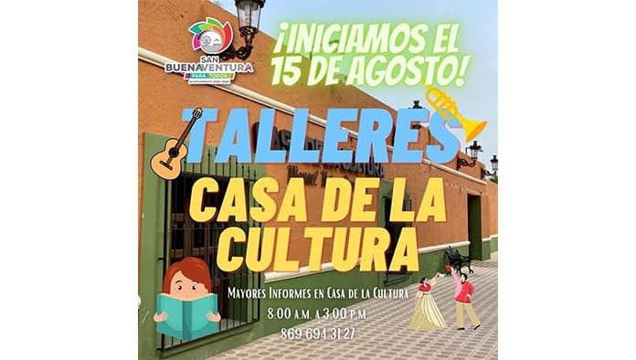 Los niños y niñas así como adultos podrán aprender de música, artesanías, manualidades y lectura.