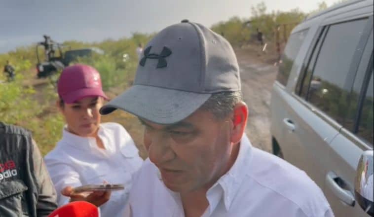 Miguel Ángel Riquelme Solís, gobernador del estado.