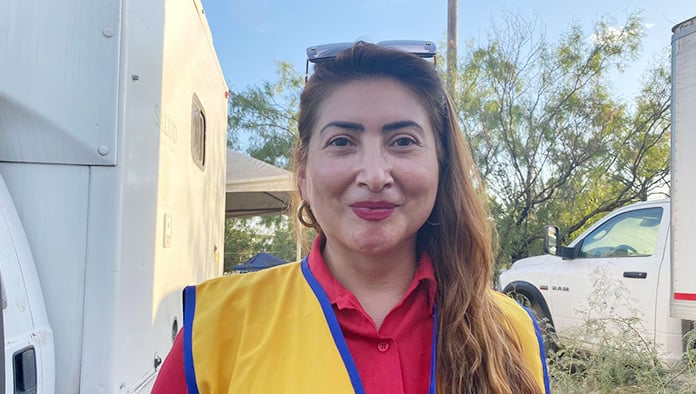 Marisol Ávila Menchaca subdirectora de servicios educativos en Sabinas, Juárez y Progreso.