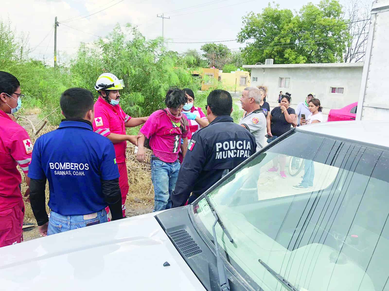 Arrollan a motociclista.