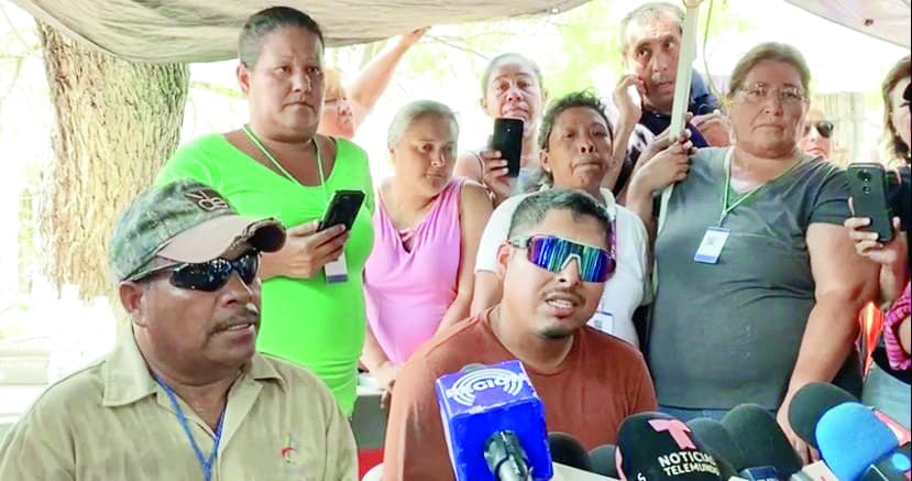 Les habían impedido dar información a los medios de comunicación.