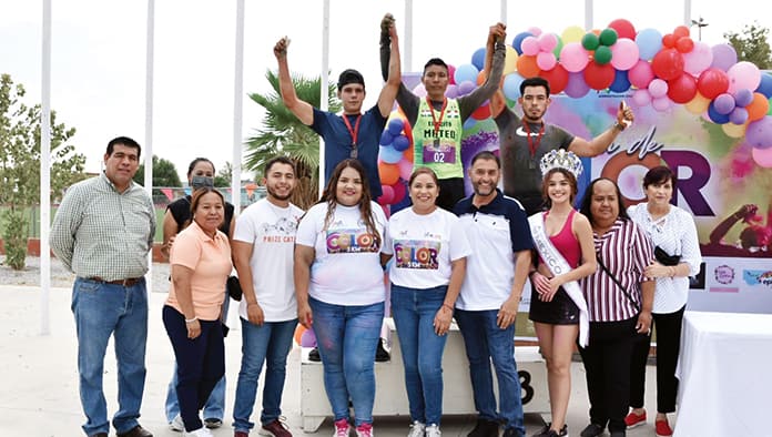 Múzquiz | Carrera de colores en el día de la juventud
