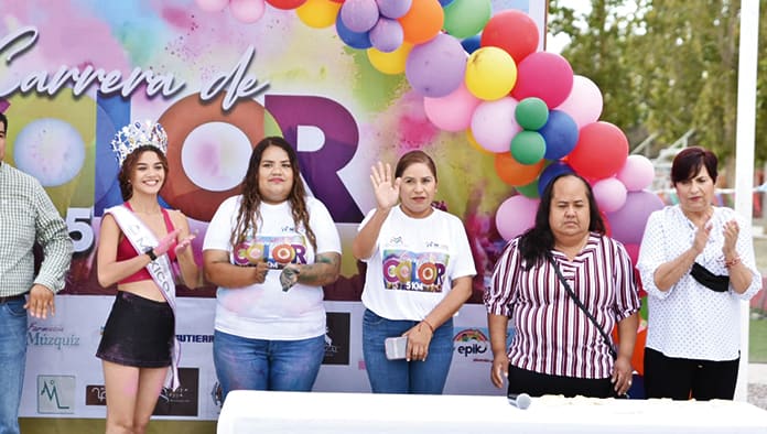 Múzquiz | Carrera de colores en el día de la juventud