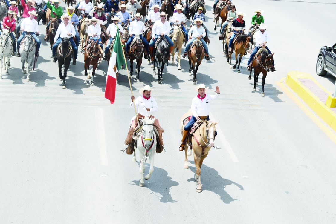Aniversario 333; Celebran con cabalgata un año más de Monclova