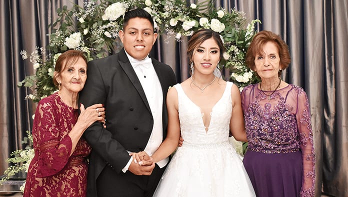 Se juran amor para toda la vida