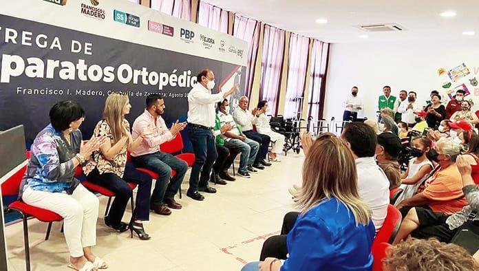 Entregan con Mejora Aparatos Ortopédicos
