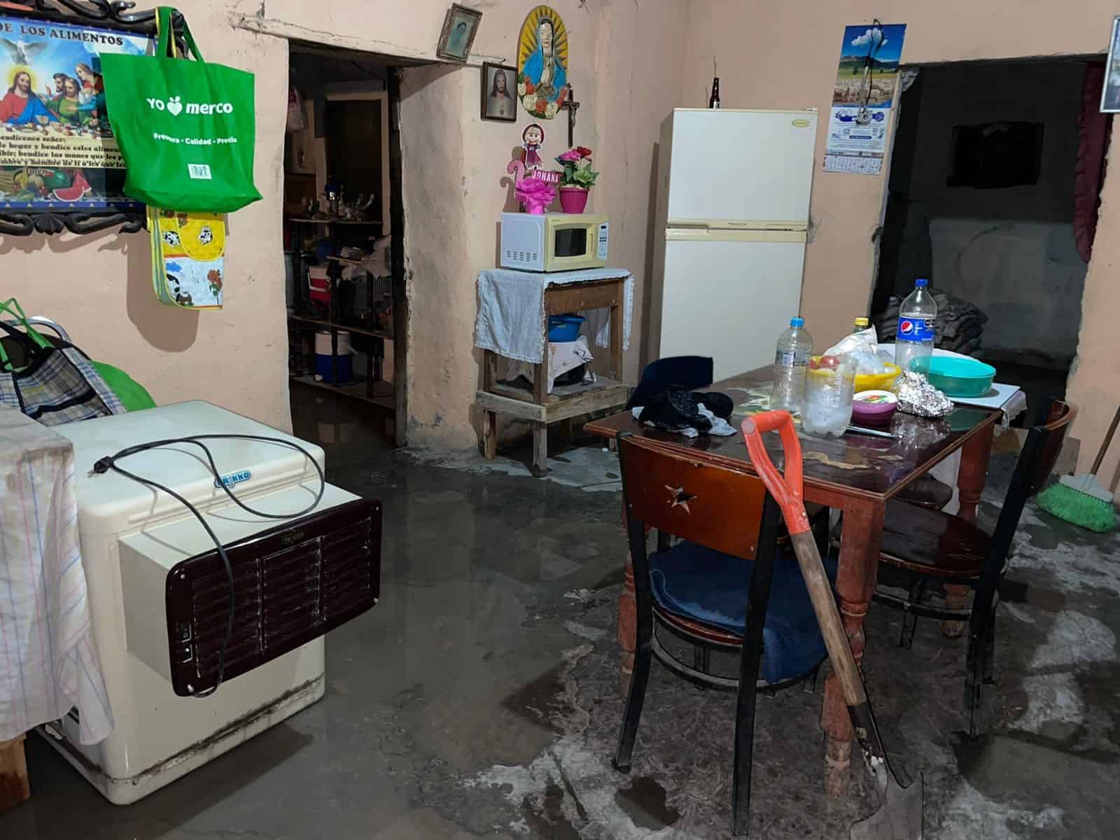 Dejó lluvia 40 damnificados