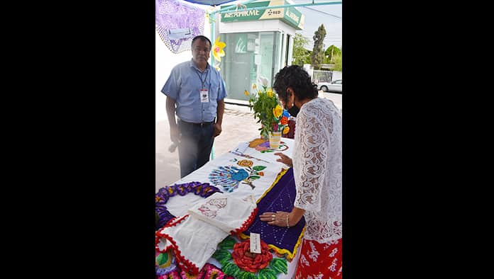 Castaños | Realiza DIF exposición de trabajos