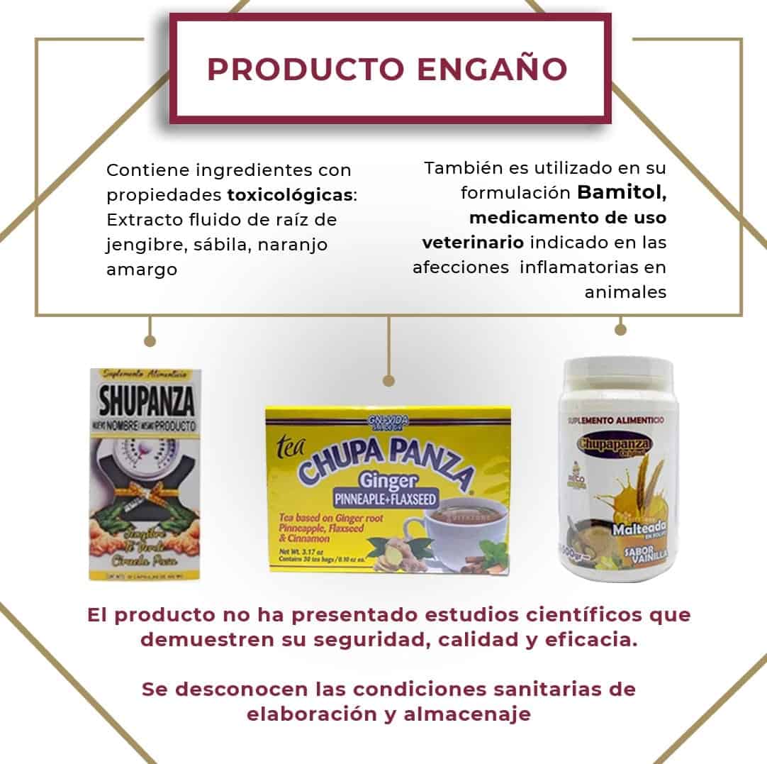 Alertan sobre engañosos productos que prometen reducir peso y quitar estrés