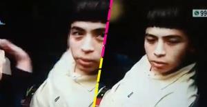 Madre regaña y cachetea a su hijo tras ser detenido por robar