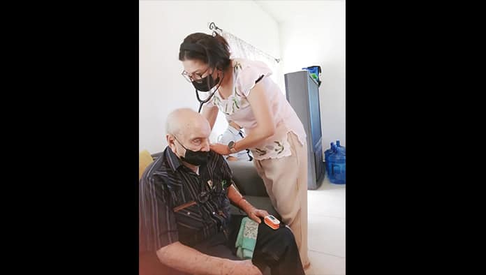 San Buenaventura | Visita Hugo a abuelitos