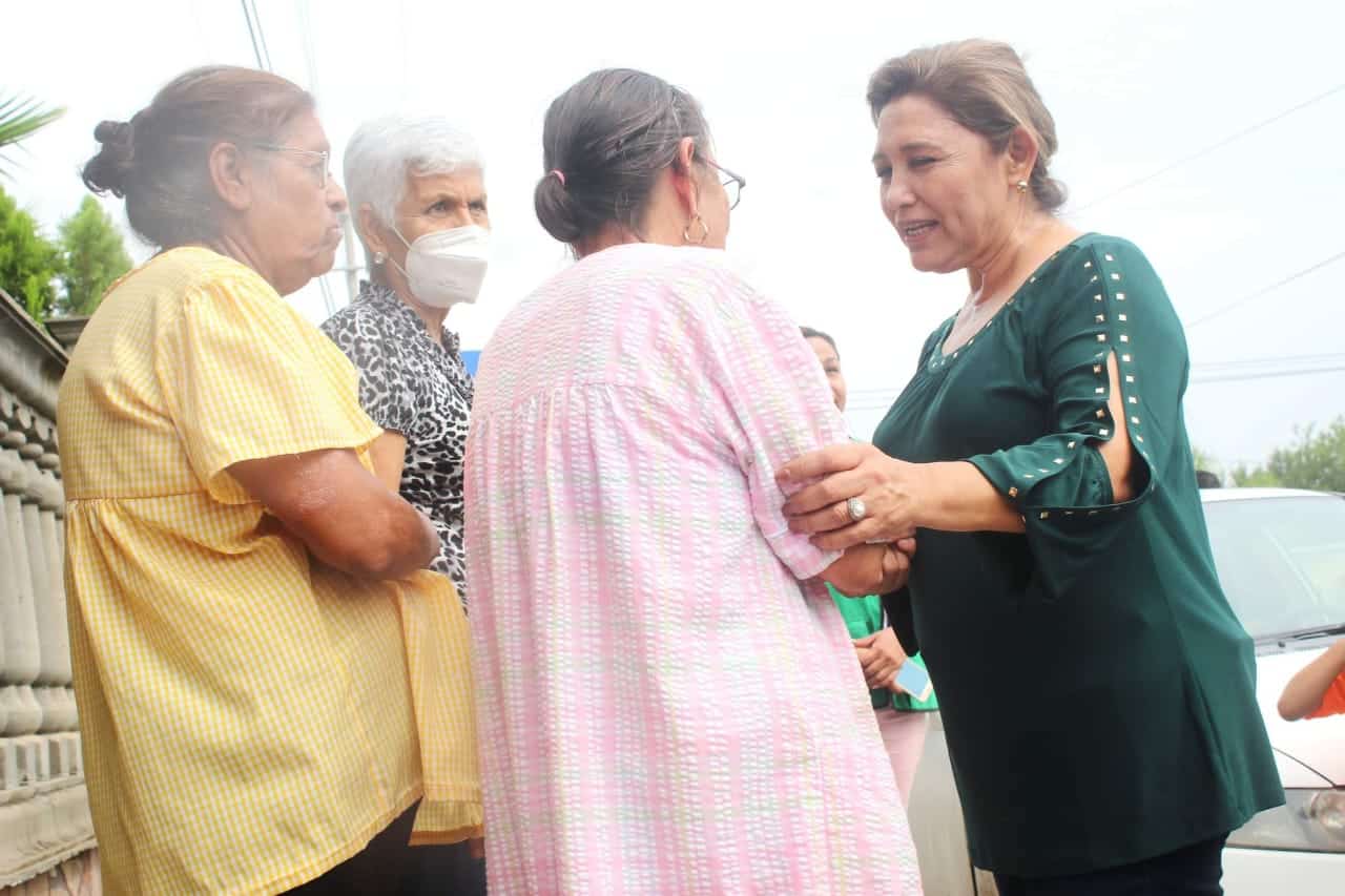Recorre y atiende sectores afectados por lluvias la alcaldesa Diana Haro