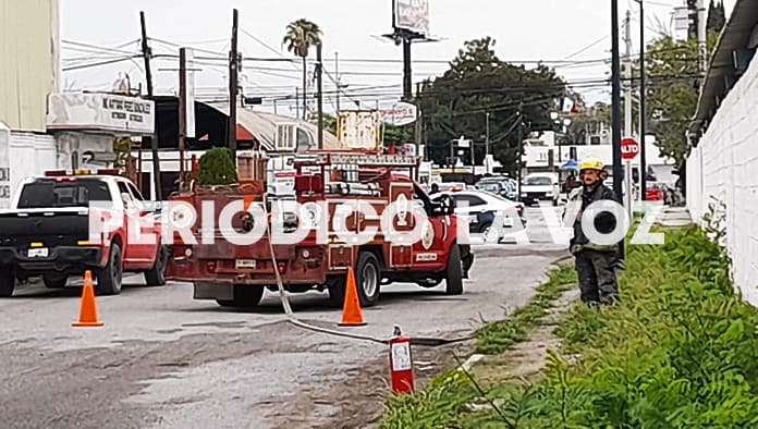 Se hunde pipa con gasolina; causa pánico en la Guadalupe