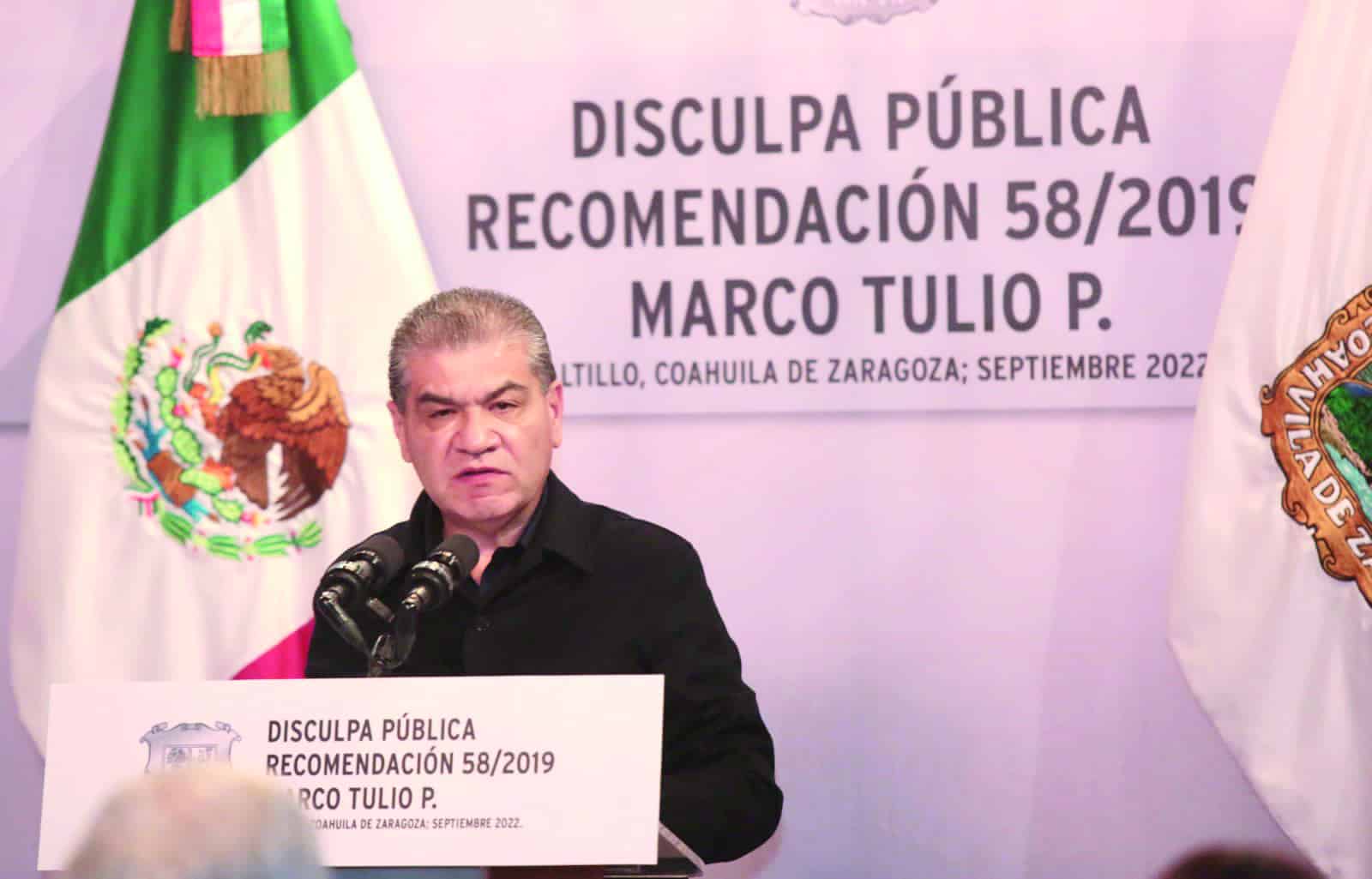 Ofrecen Gobierno y FGE disculpa pública