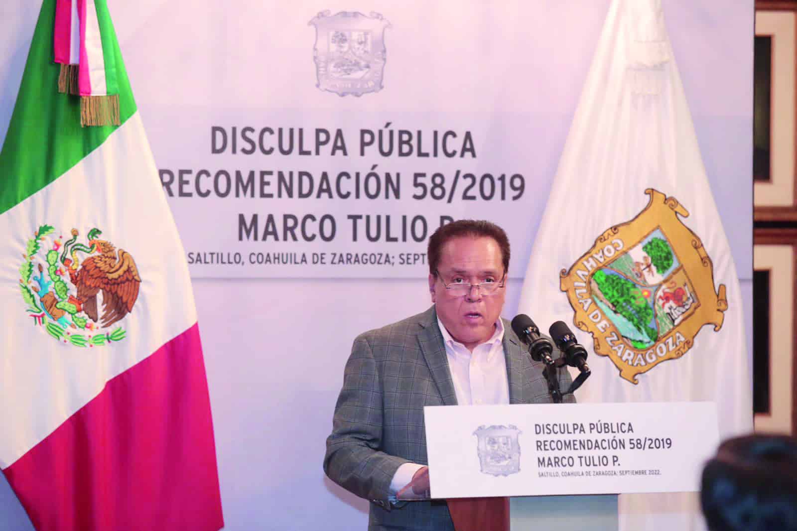 Ofrecen Gobierno y FGE disculpa pública