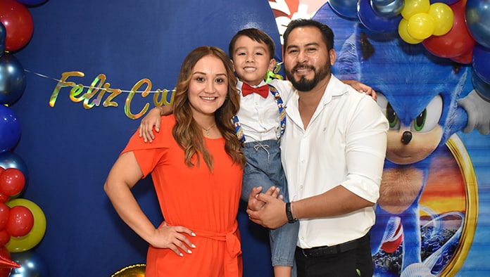 Diego Isaí cumple 5 añitos