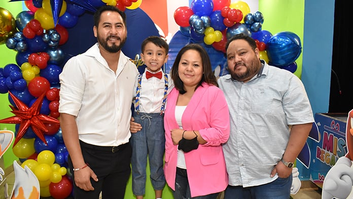 Diego Isaí cumple 5 añitos