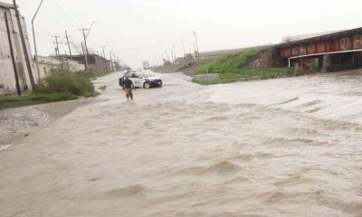 Ante imparable lluvia, Caos, inundación, movilización y rescate
