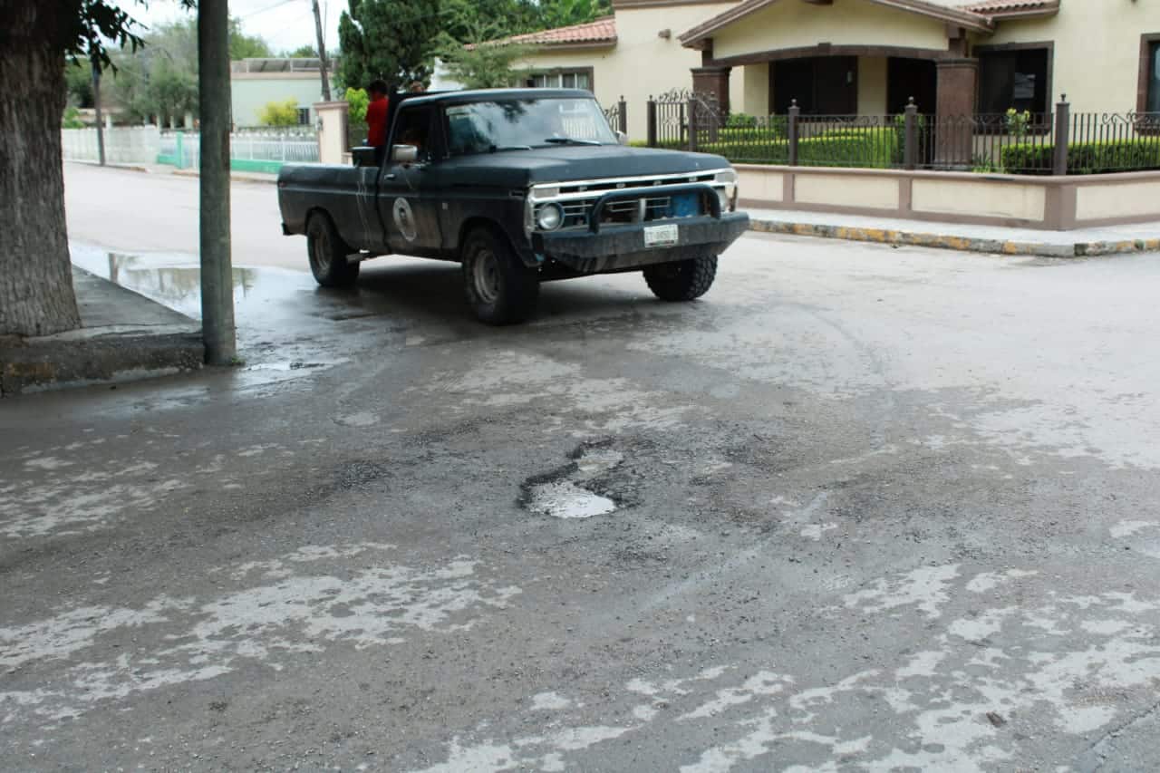 Impactan tormentas a vialidades; Aparecen nuevos baches