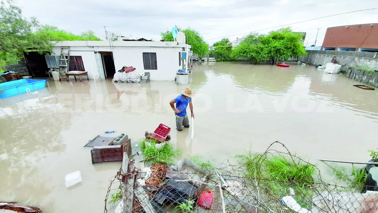 Caos y miedo por las lluvias