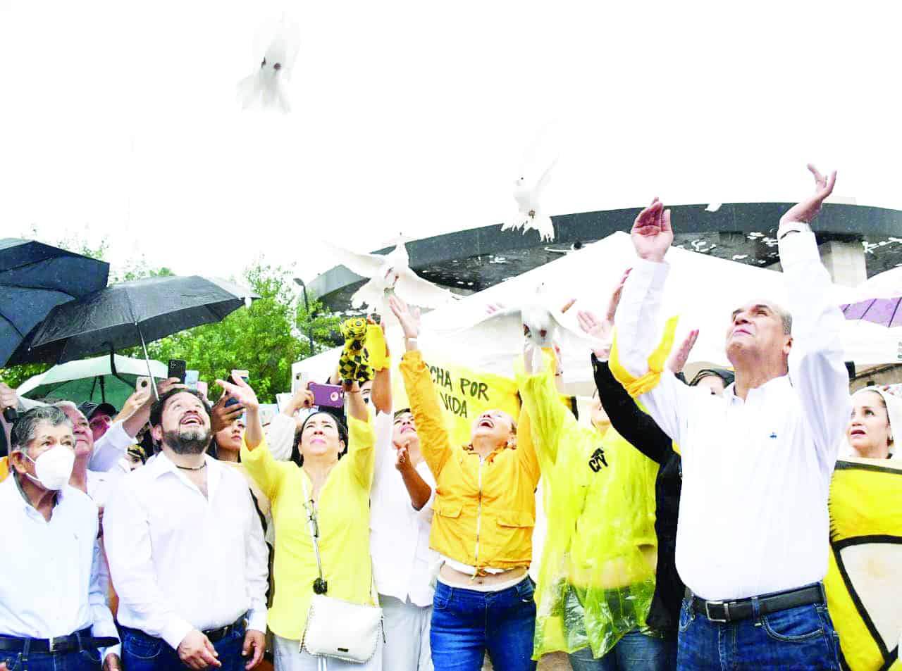 Marcha Monclova por la vida