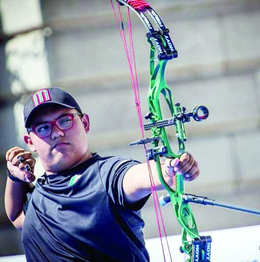 Sebastián García competirá en arco compuesto