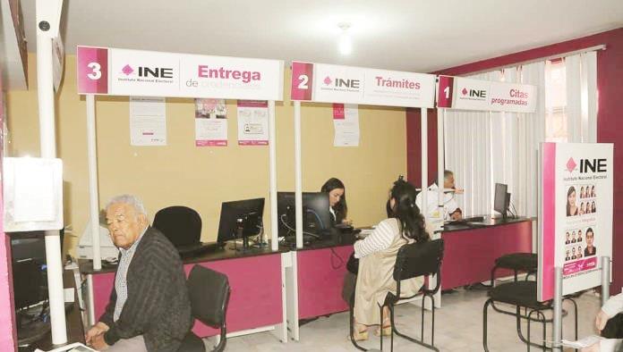 Hay 80 mil ciudadanos sin renovar credencial