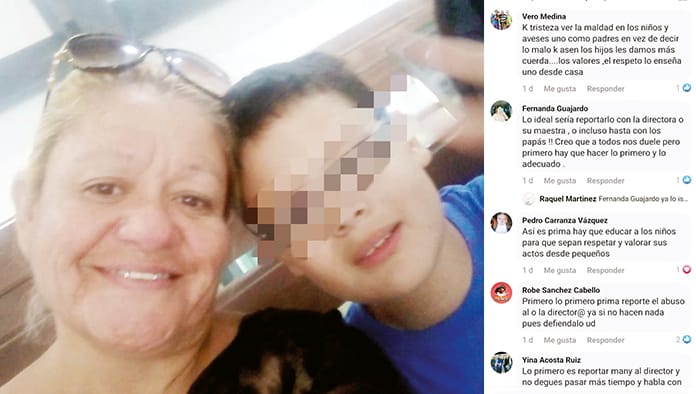 La abuelita del menor afectado exigió que se tomen cartas en el asunto, pues es injusto que su pequeño tenga que sufrir agresiones solo por la discapacidad que presenta.