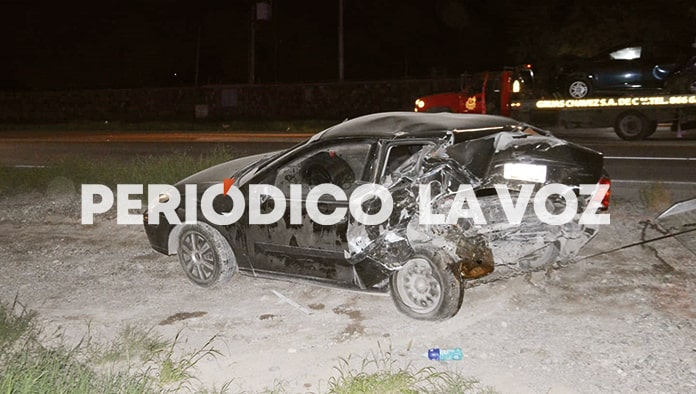 ‘Frunce’ auto en accidente