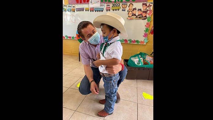 San Buenaventura | Visita Hugo Lozano kinder Lucio Blanco