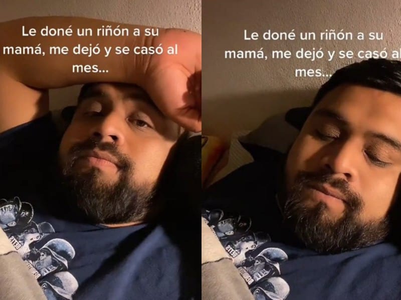 Le dona riñón a su suegra pero su novia se fue con toro