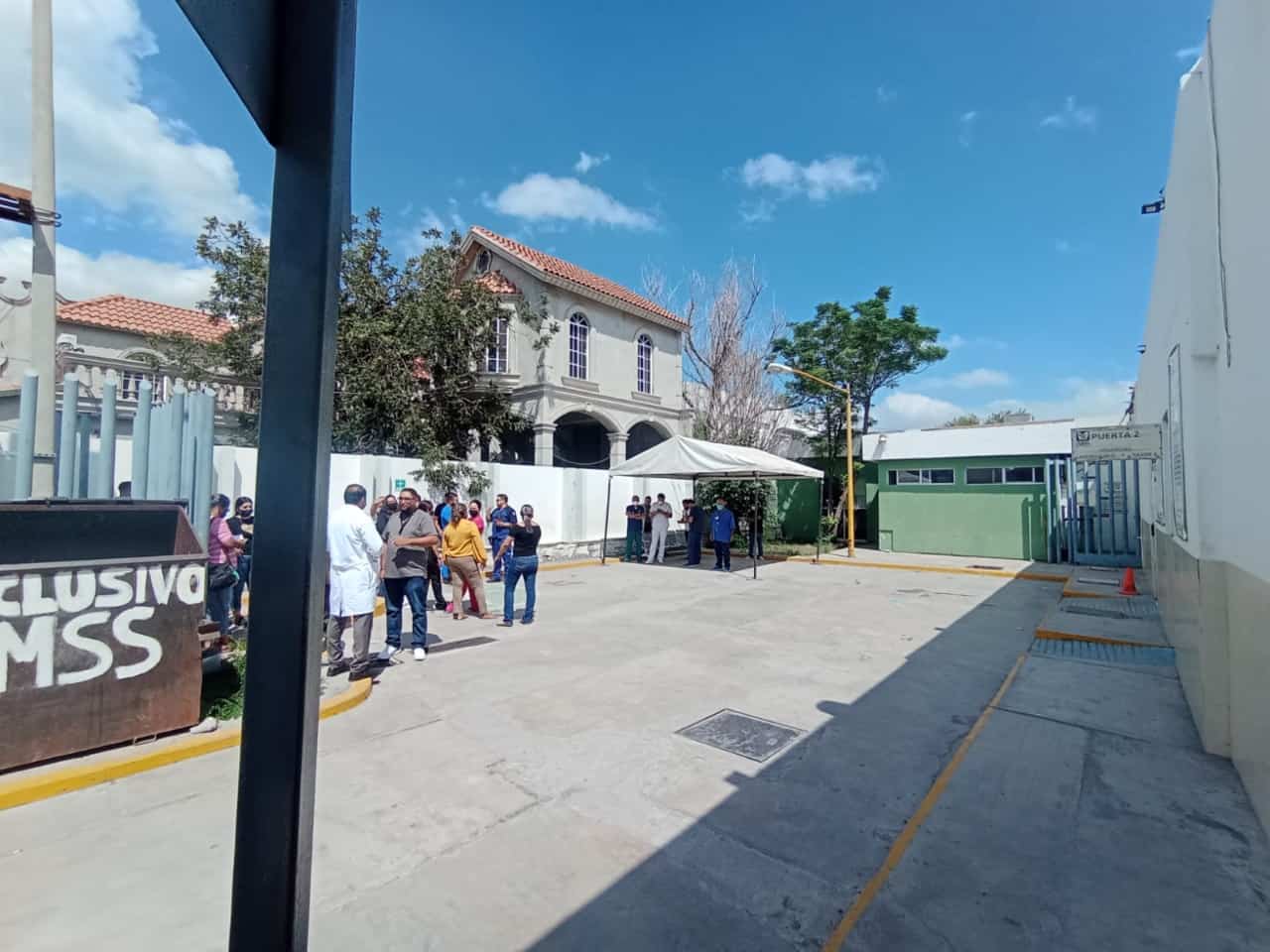 Castaños | “Simulan” incendio en Unidad Médica Familiar 8