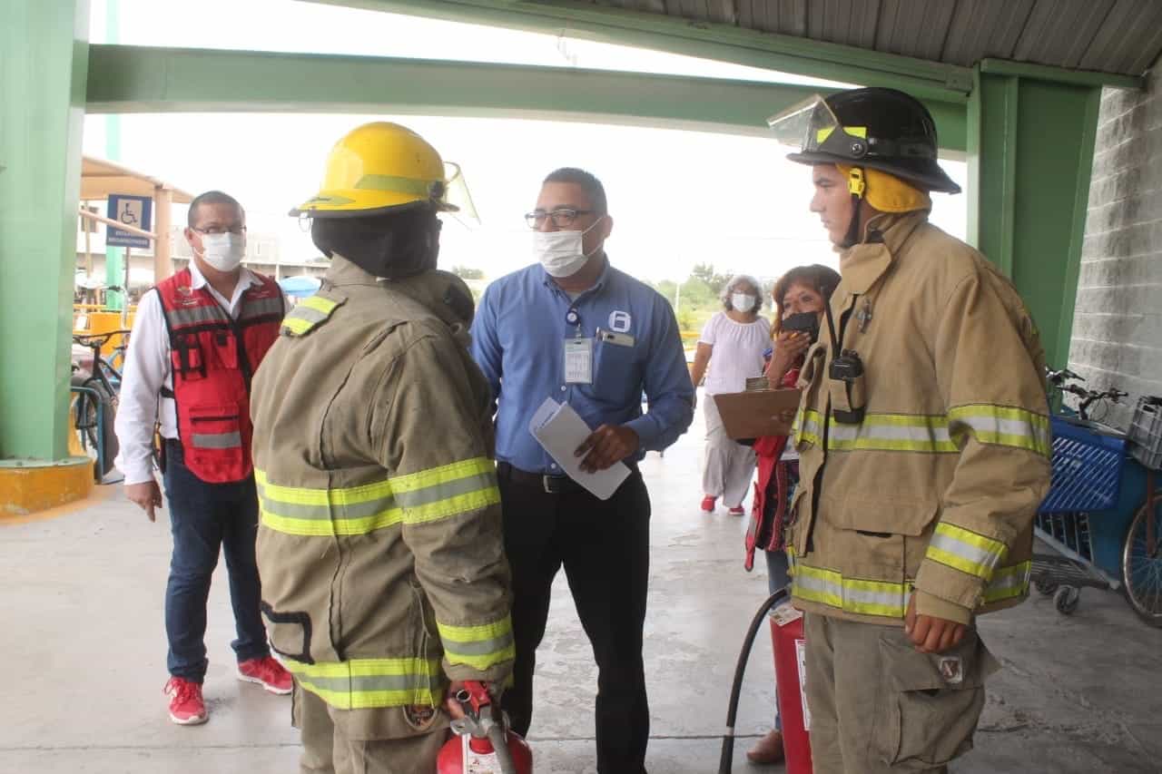 San Buenaventura | Exitoso simulacro en Súper Gutiérrez