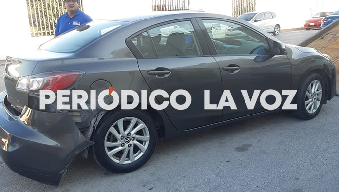 Frunce auto en choque