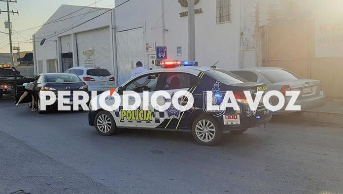 Frunce auto en choque