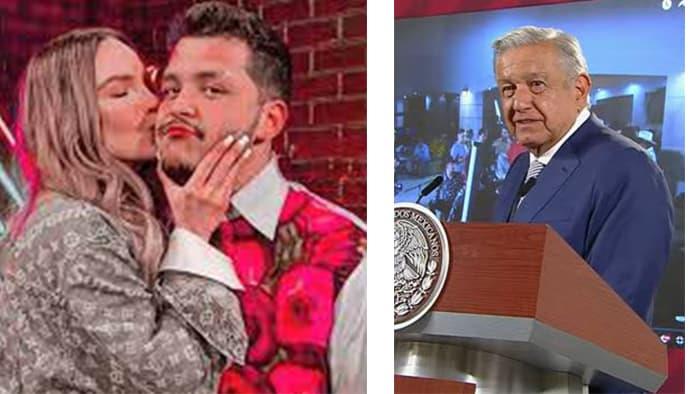 ¿Reunirá AMLO a Belinda y Christian Nodal?