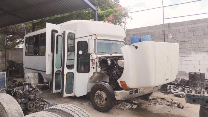 Reparan el camión para discapacitados