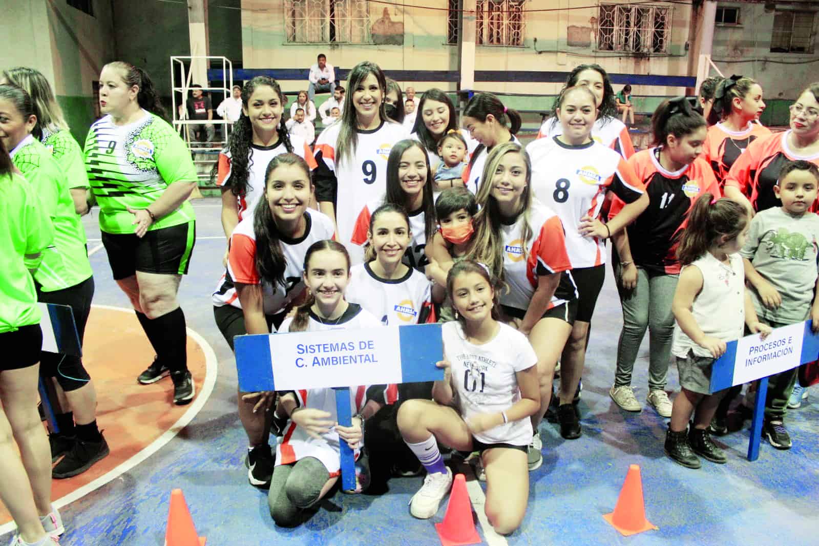 Inauguran Volibol departamental de AHMSA