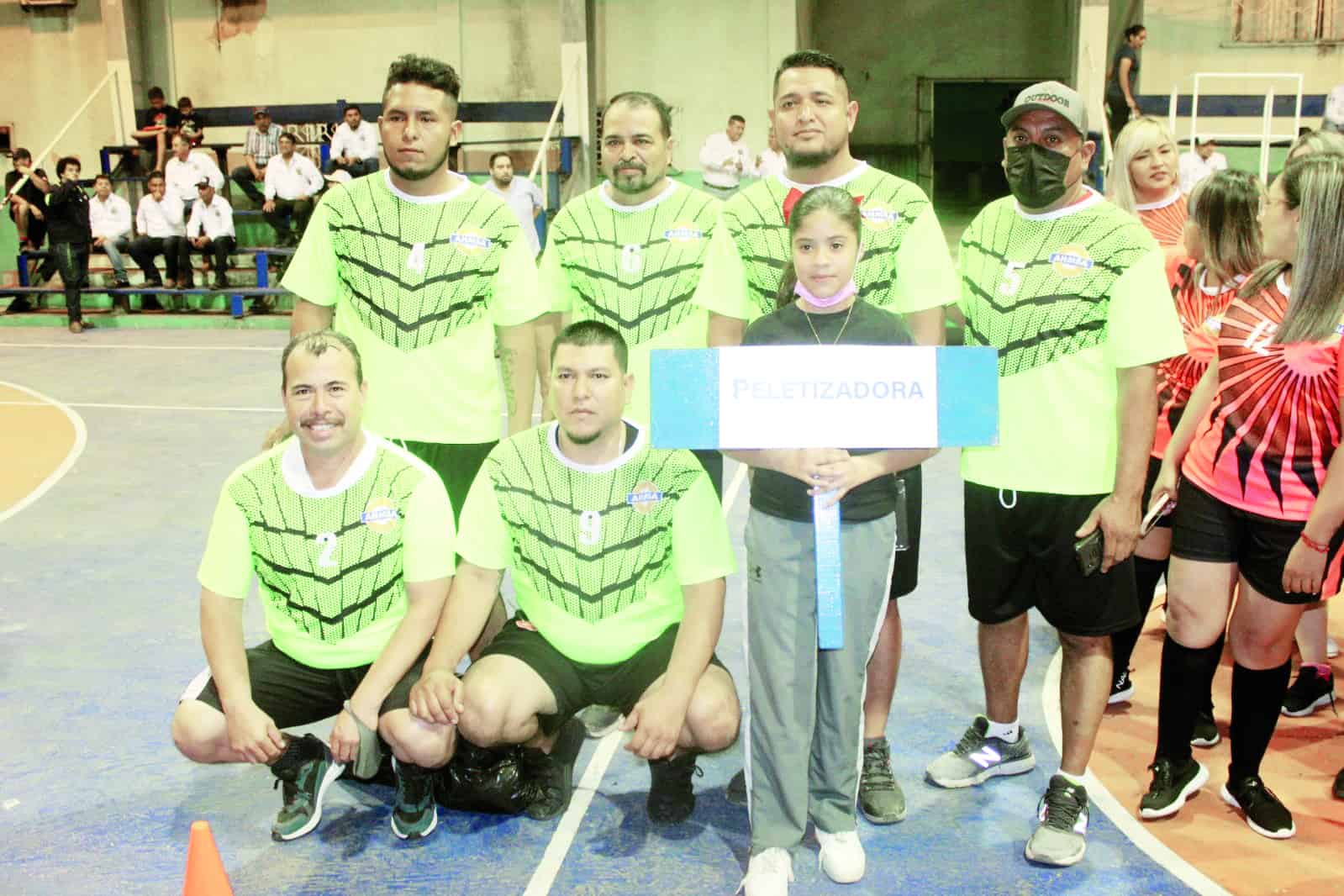 Inauguran Volibol departamental de AHMSA