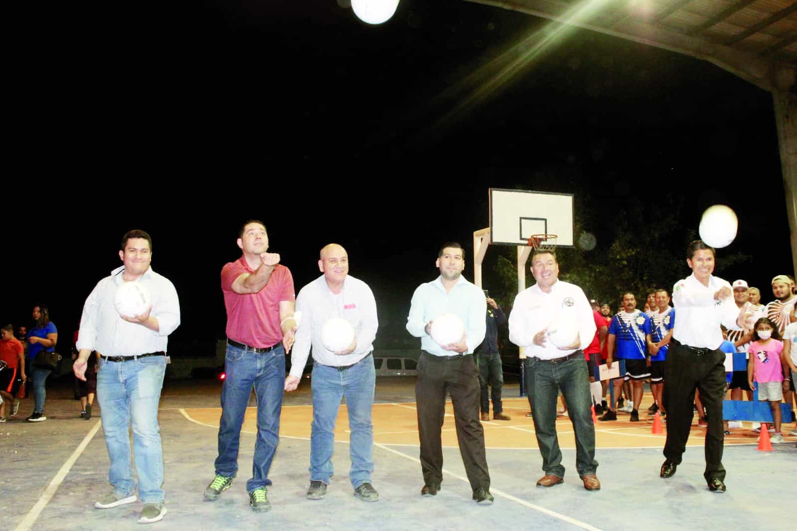Inauguran Volibol departamental de AHMSA