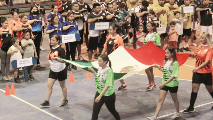 Inauguran Volibol departamental de AHMSA