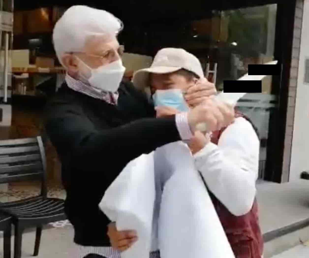 Fiscalía investiga a padre de alcalde que amenazó con cuchillo a trabajador de la CDMX