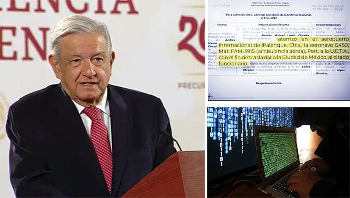 Acepta AMLO hackeo y reconoce que está enfermo