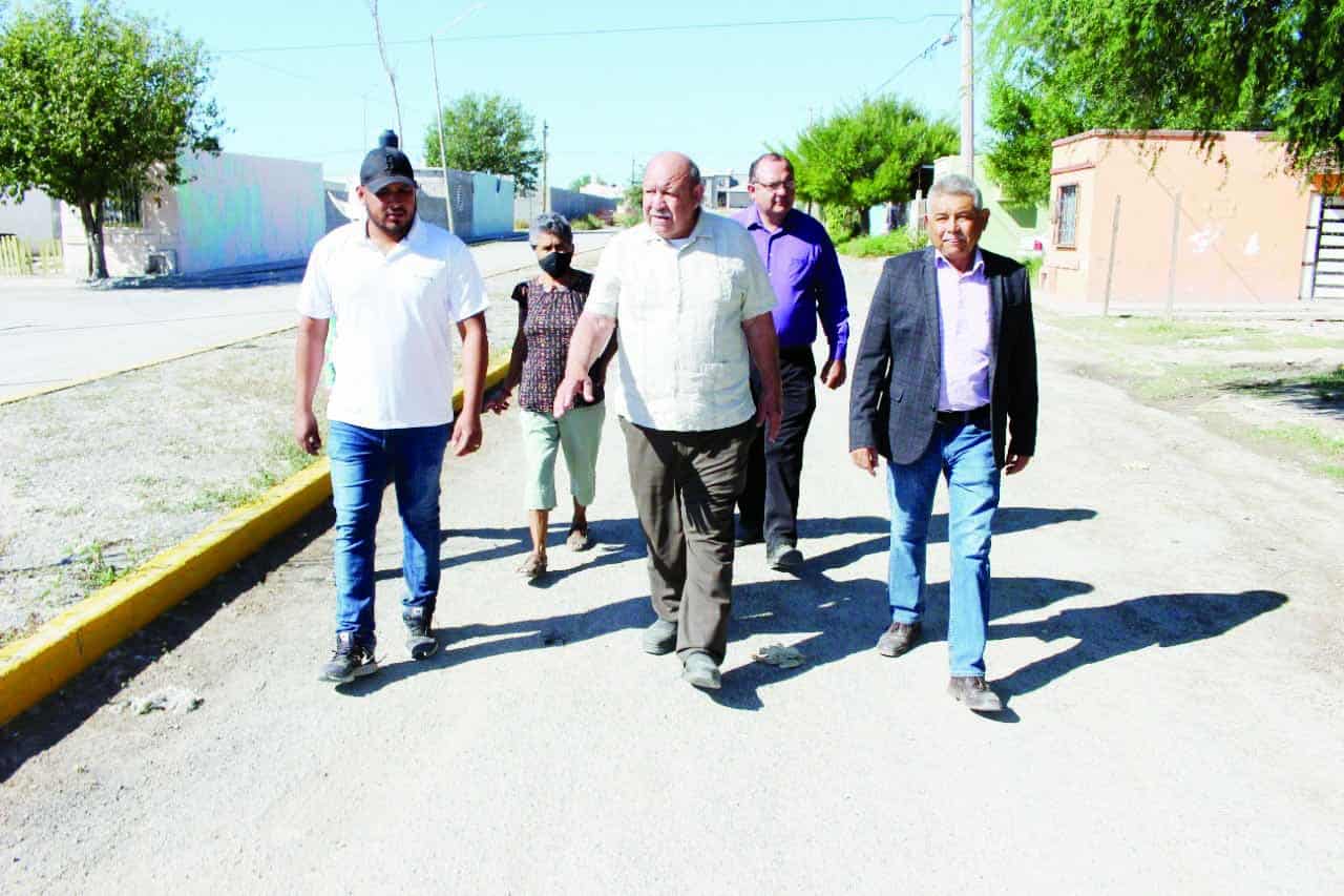 Arranca Castaños Obra en Colinas