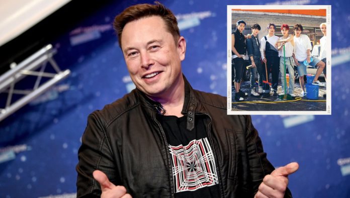 Elon Musk quiere comprar a BTS