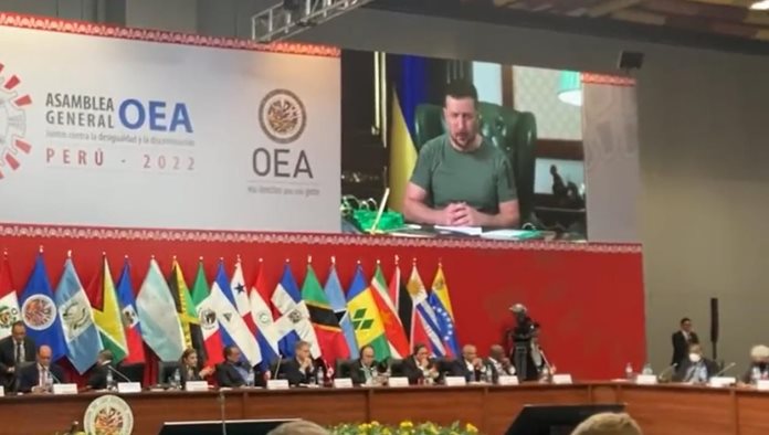 ¿A quien apoyaria Miguel Hidalgo? Zelensky pide a la OEA sancionar a Rusia