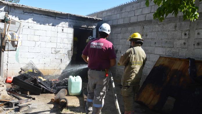 Se quema casa en la ‘Inde’